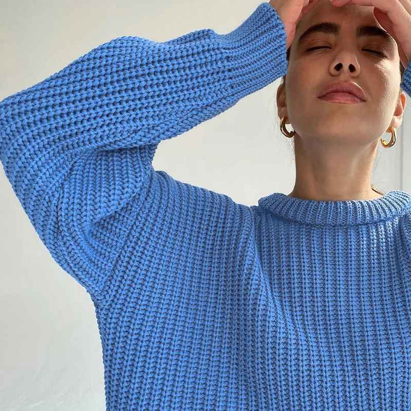 Hazel™ - Gestrickter Pullover