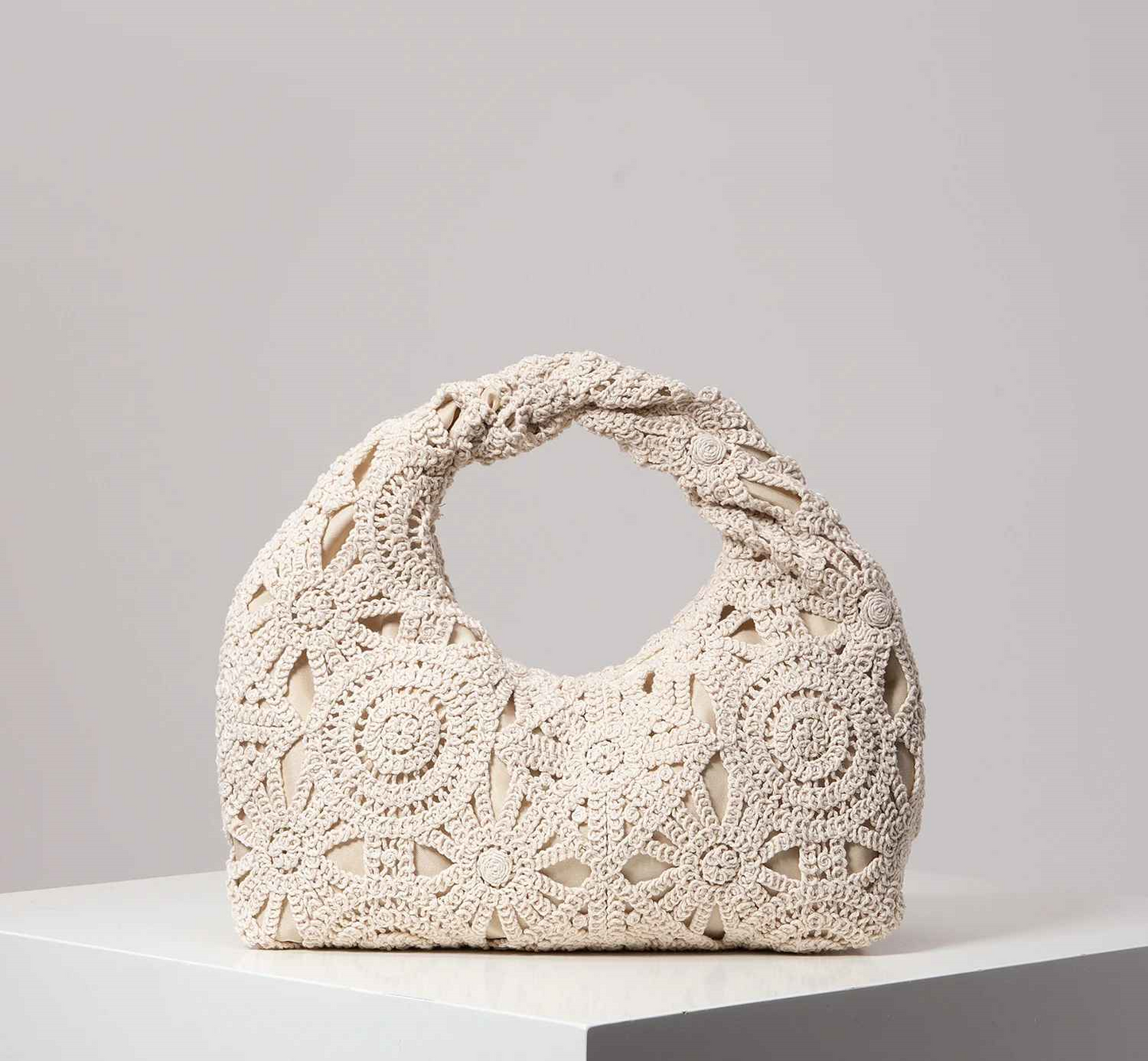 Sundaze™ – Boho Strandtasche aus Korbgeflecht