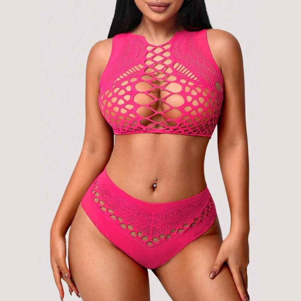 Zoe™ Sexy Netzunterwäsche (2-teiliges Set)