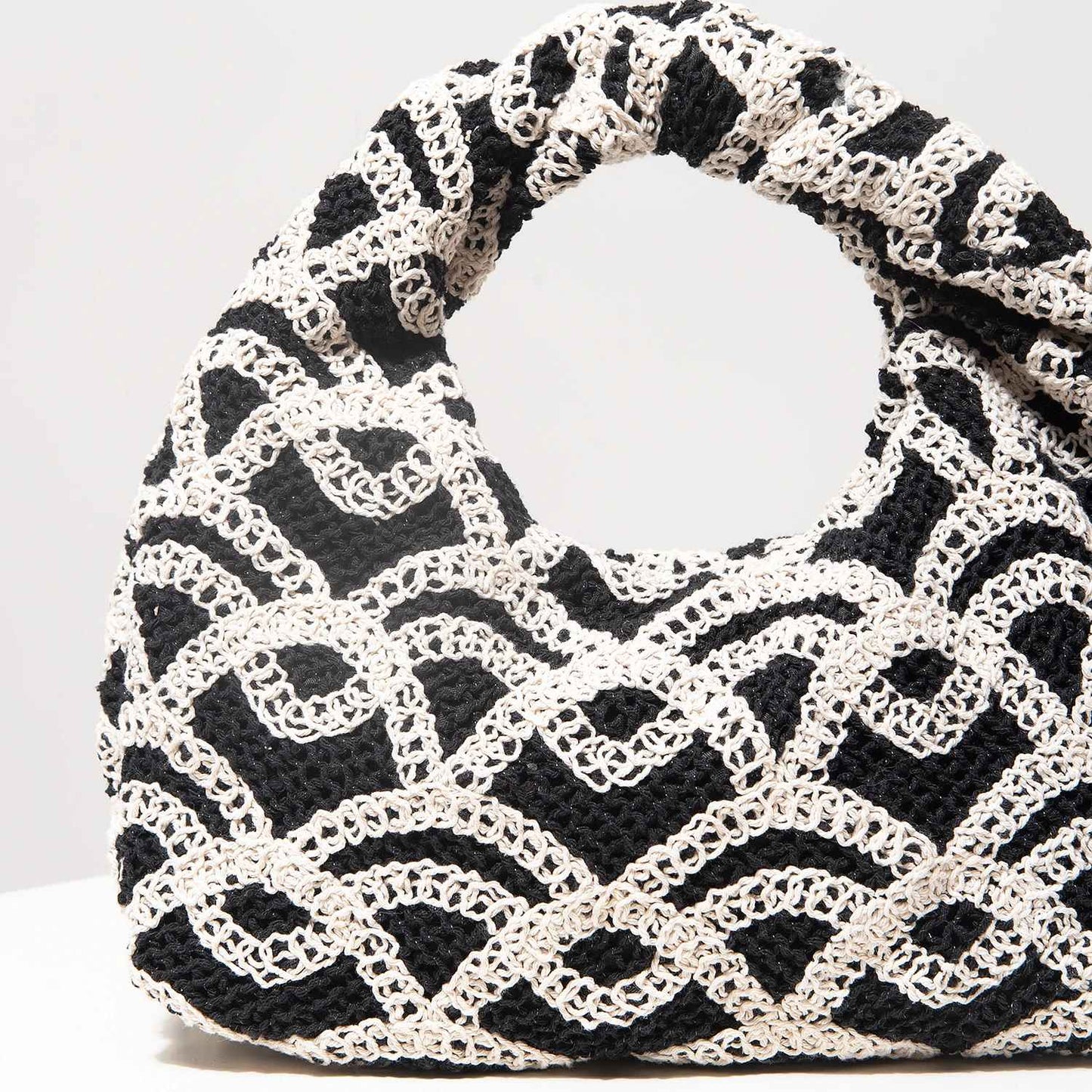 Sundaze™ – Boho Strandtasche aus Korbgeflecht