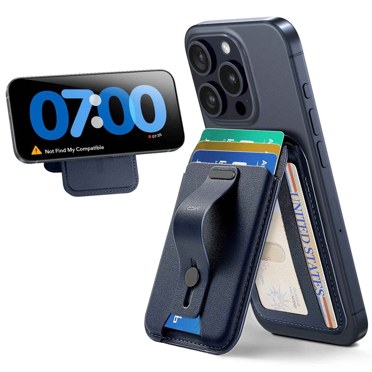 Lilia™ - Magnetische Wallet-Handyhalterung