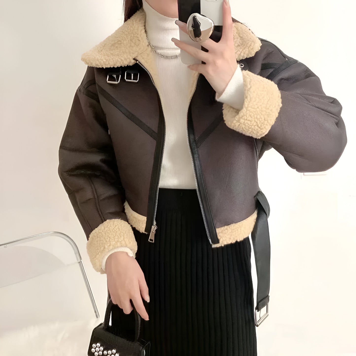 Amelia™ - Kunstlederjacke