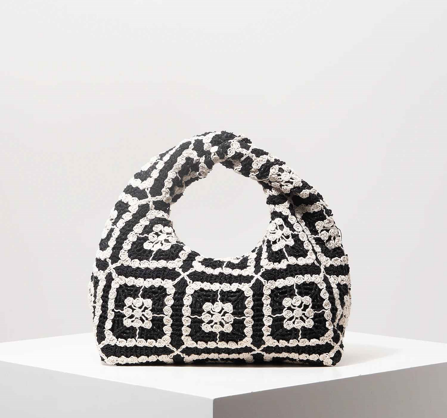 Sundaze™ – Boho Strandtasche aus Korbgeflecht