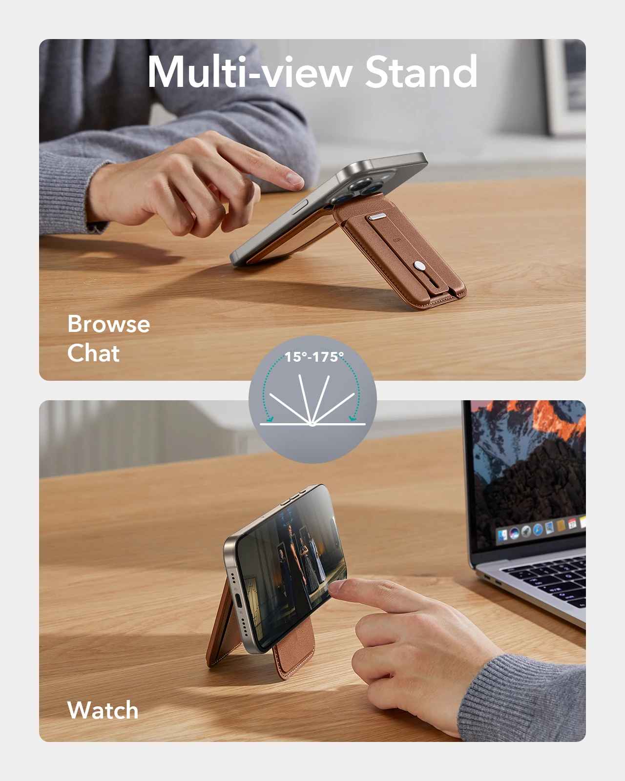 Lilia™ - Magnetische Wallet-Handyhalterung