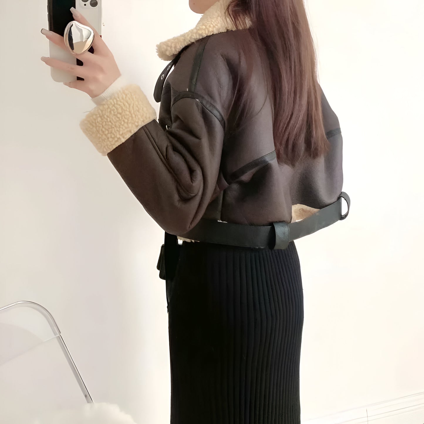 Amelia™ - Kunstlederjacke
