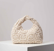 Sundaze™ – Boho Strandtasche aus Korbgeflecht