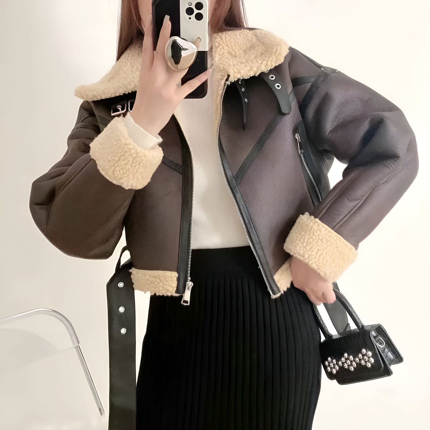 Amelia™ - Kunstlederjacke