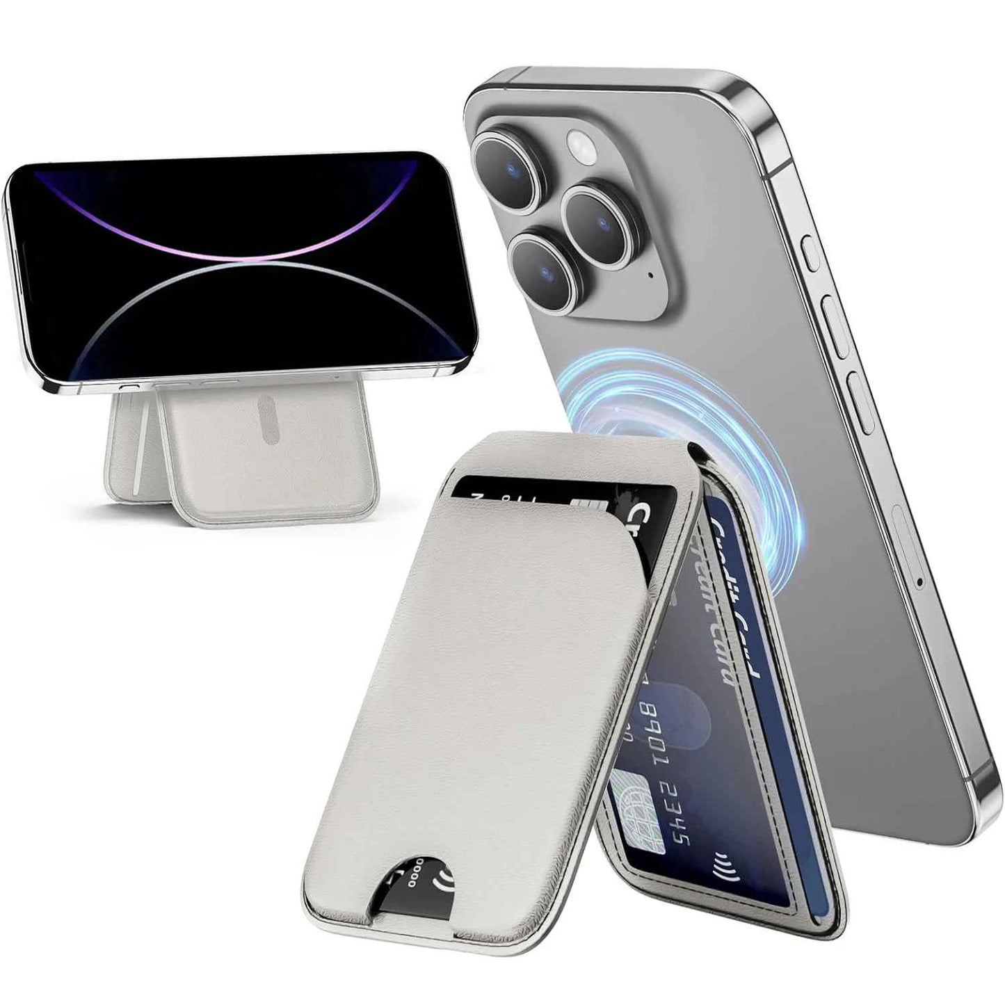 Bellamy™ - Magnetische Wallet-Handyhalterung