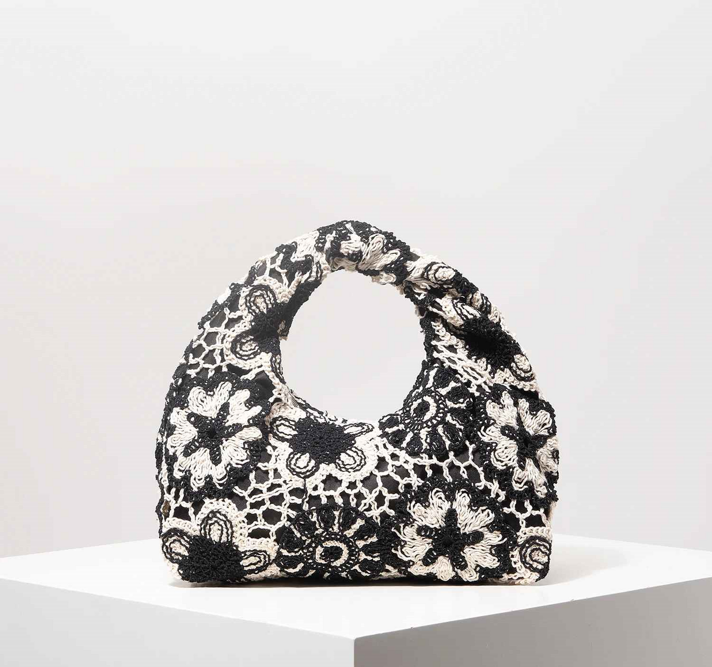 Sundaze™ – Boho Strandtasche aus Korbgeflecht