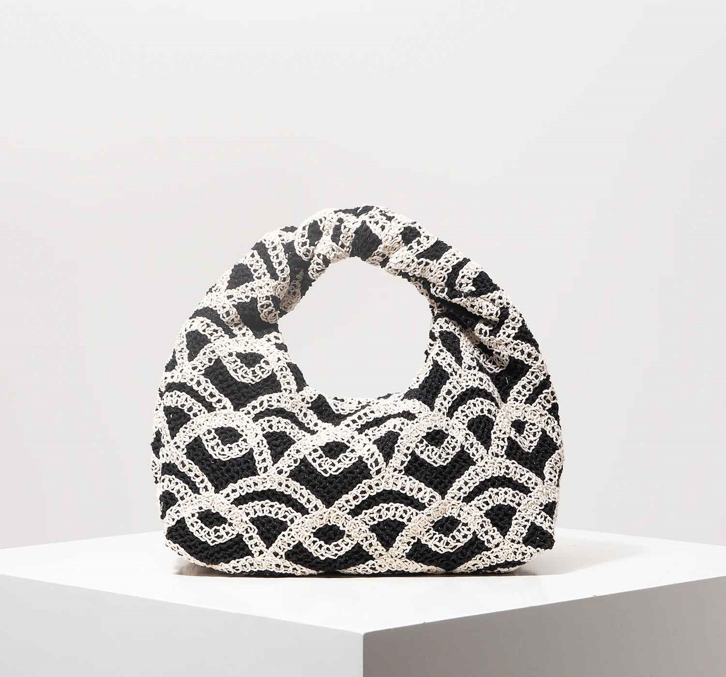 Sundaze™ – Boho Strandtasche aus Korbgeflecht