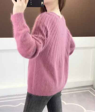 Delilah™ - Schlichter und flauschiger Strickpullover