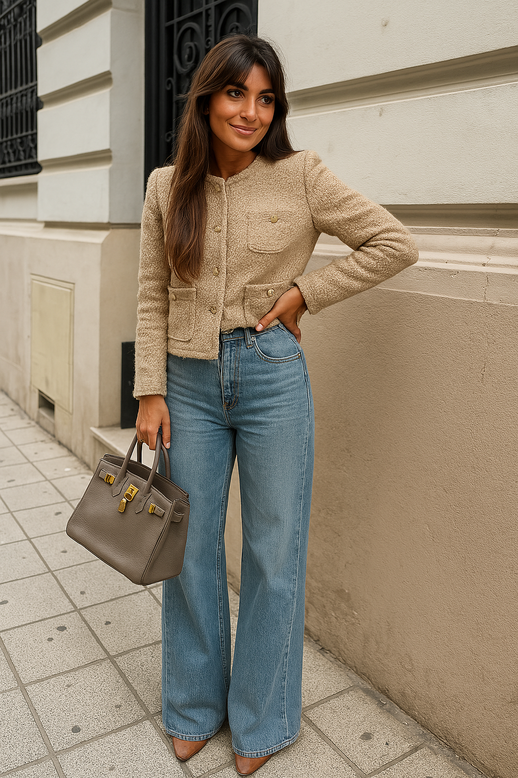 Logene™ – Schicke Tweedjacke