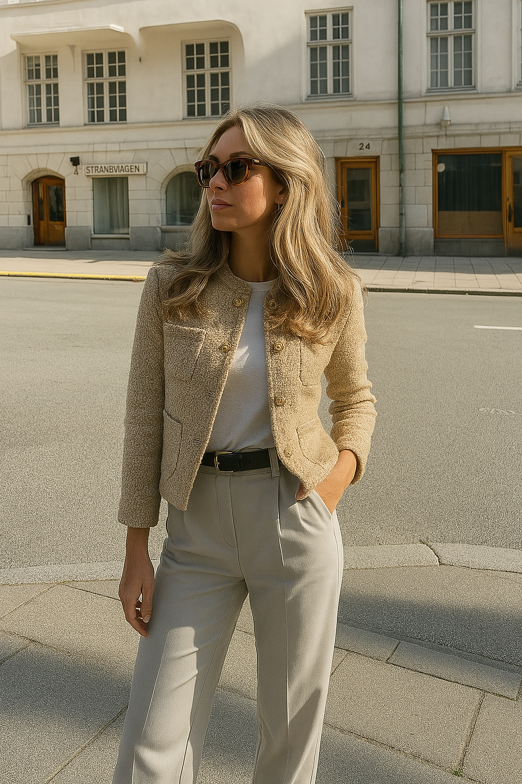 Logene™ – Schicke Tweedjacke