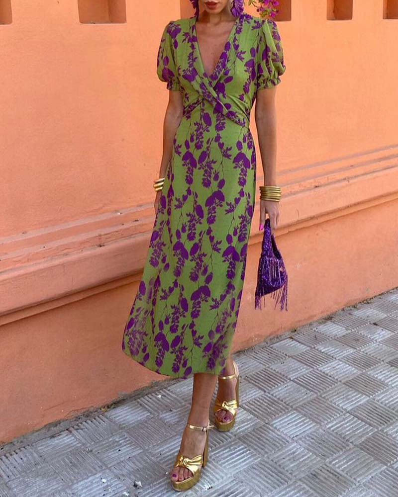 Celia™ – Elegantes Blumenkleid