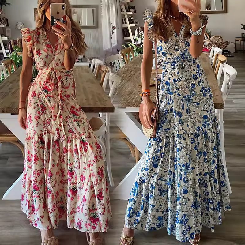 Dahlia™ – Maxikleid mit Blumenmuster