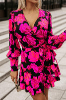 Fleur™ – Wickel-Minikleid mit Volants