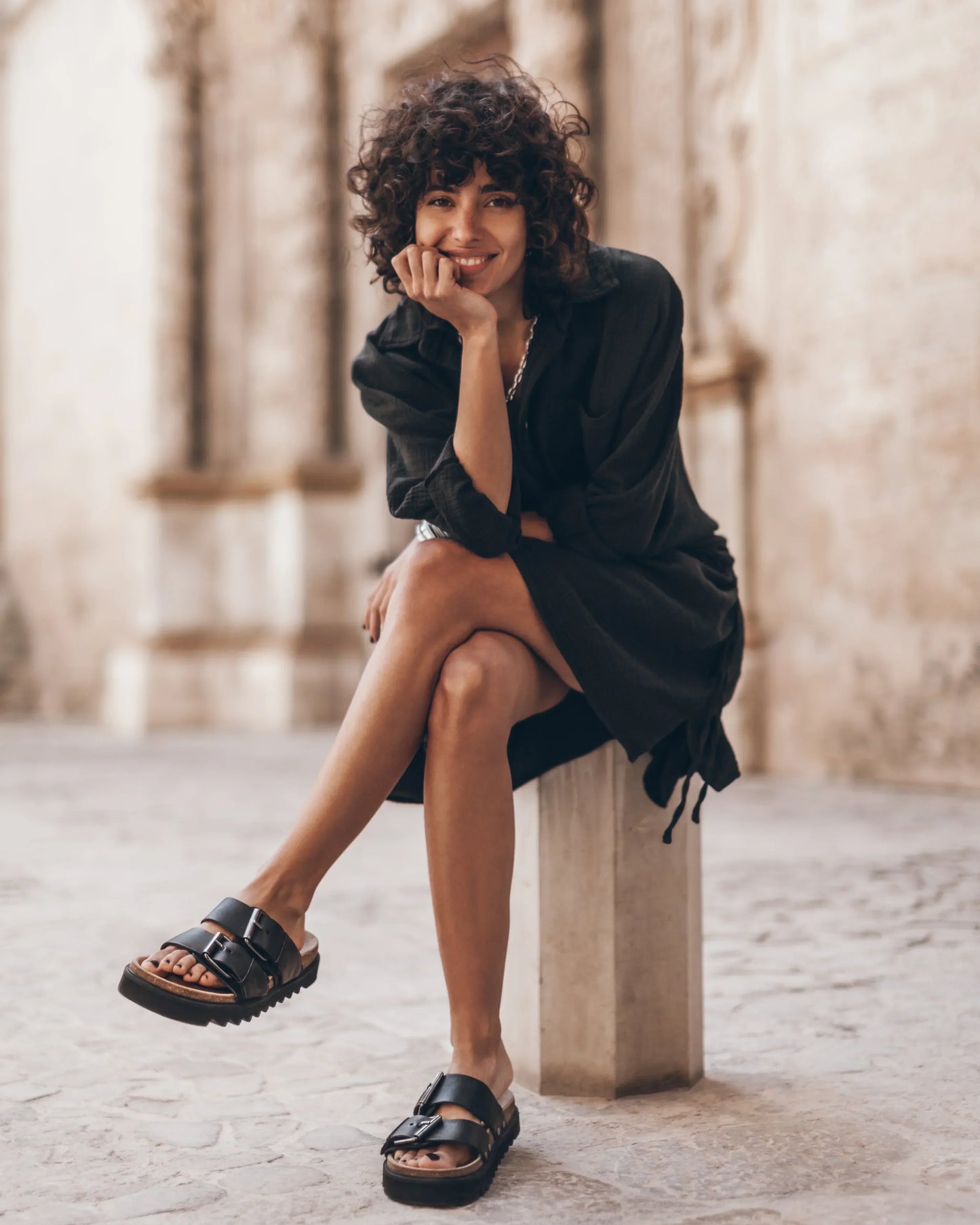 Joy™ – Zeitloses Hemdblusenkleid mit klassischem Schnitt