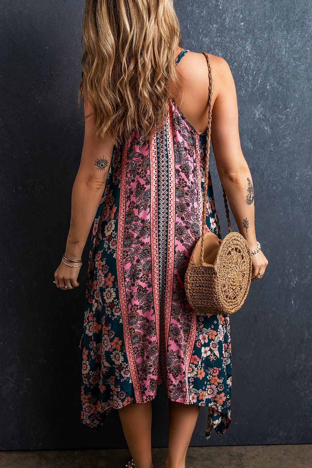 Mila™ – Boho-Kleid mit Patchwork-Print