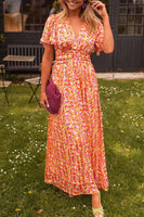Sandra™ – Elegantes Maxikleid mit V-Ausschnitt