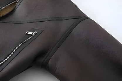 Amelia™ - Kunstlederjacke