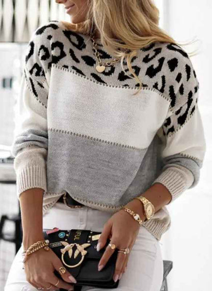 Yara™ - Pullover mit Leopardenmuster