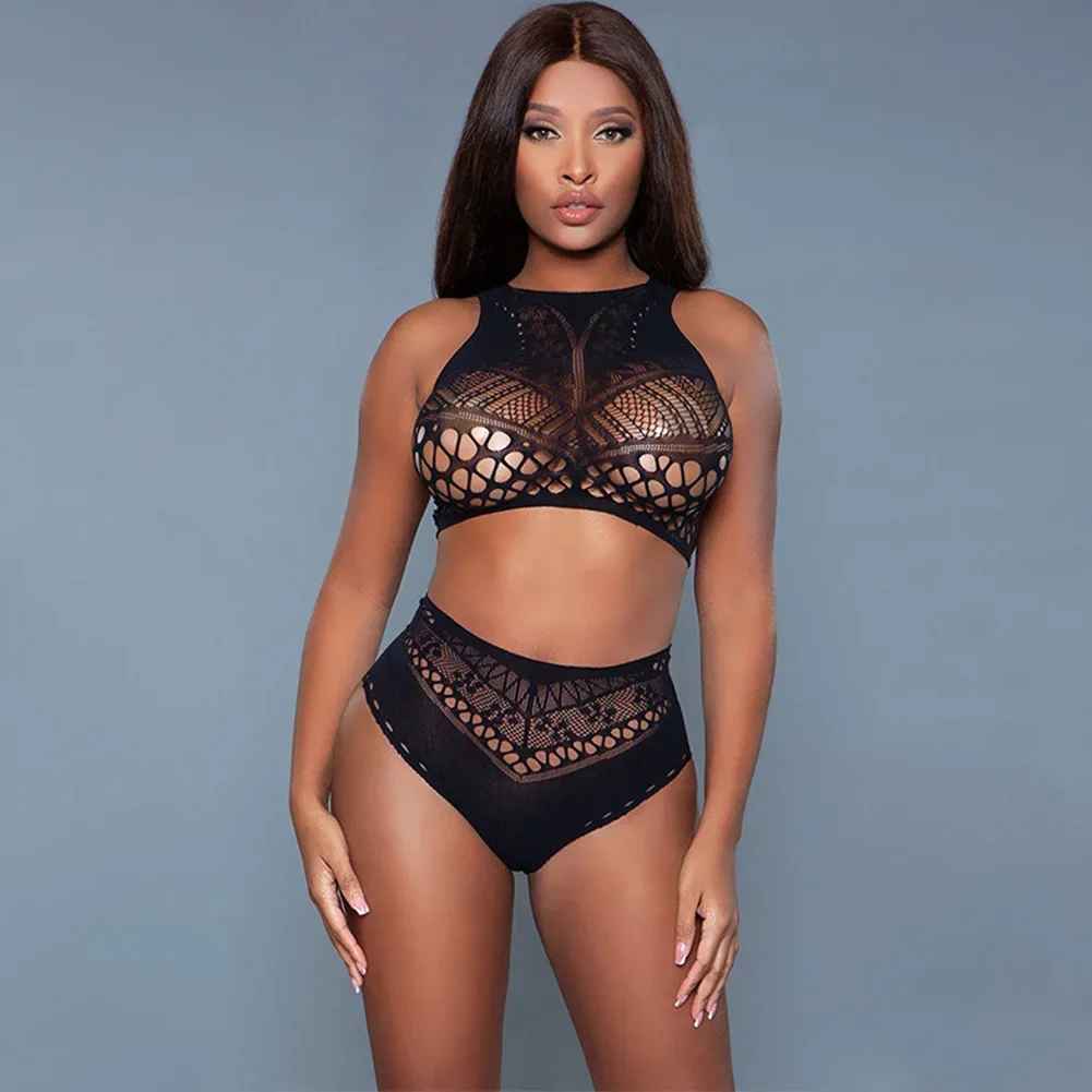 Juliet™ Sexy Netzunterwäsche (2-teiliges Set)