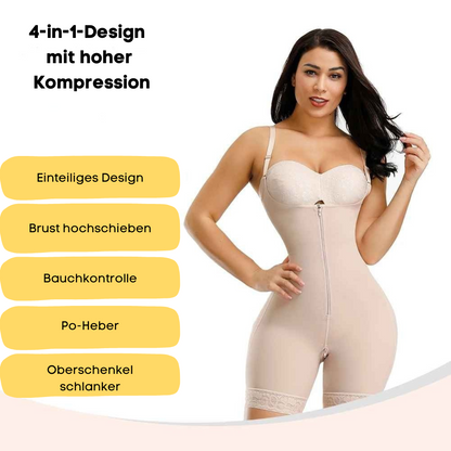 Fiona™ - Shapewear: Po-Lifter, Bauchkontrolle, Taillenformer, Oberschenkel-Straffer