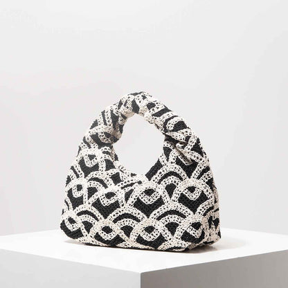 Sundaze™ – Boho Strandtasche aus Korbgeflecht