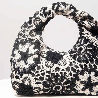 Sundaze™ – Boho Strandtasche aus Korbgeflecht