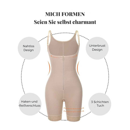 Fiona™ - Shapewear: Po-Lifter, Bauchkontrolle, Taillenformer, Oberschenkel-Straffer