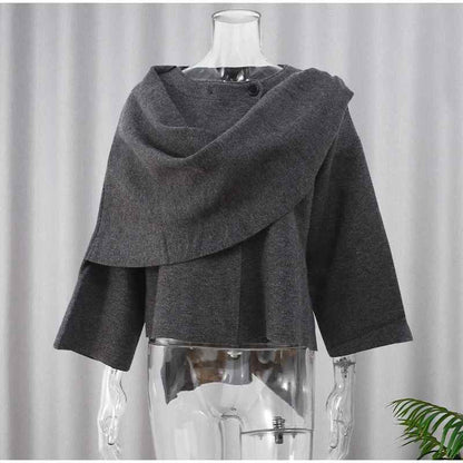 Mia™ - Wolljacke mit Schalkragen