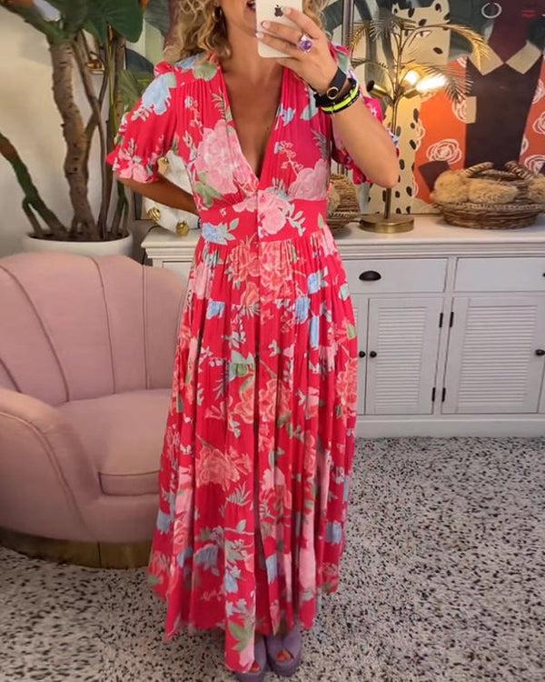 Floriana™ – Kleid mit lebhaftem Blumenmuster