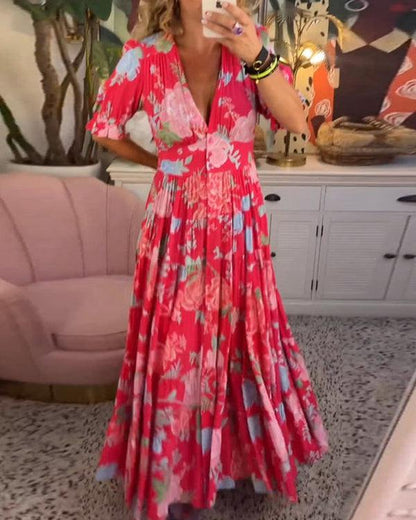Floriana™ – Kleid mit lebhaftem Blumenmuster