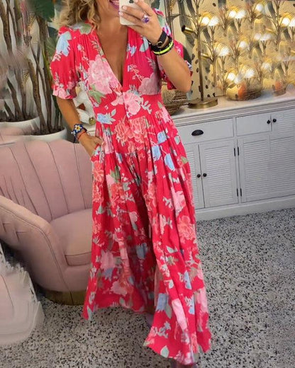 Floriana™ – Kleid mit lebhaftem Blumenmuster