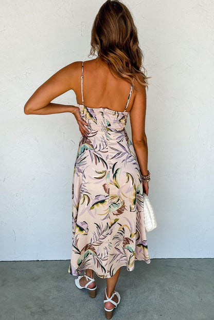 Lana™ – Tropenkleid mit Blattmuster