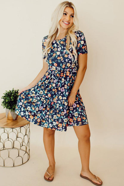Liv™ – A-Linien-Kleid mit Blumenmuster