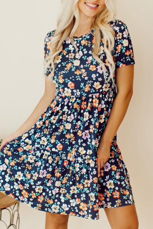 Liv™ – A-Linien-Kleid mit Blumenmuster