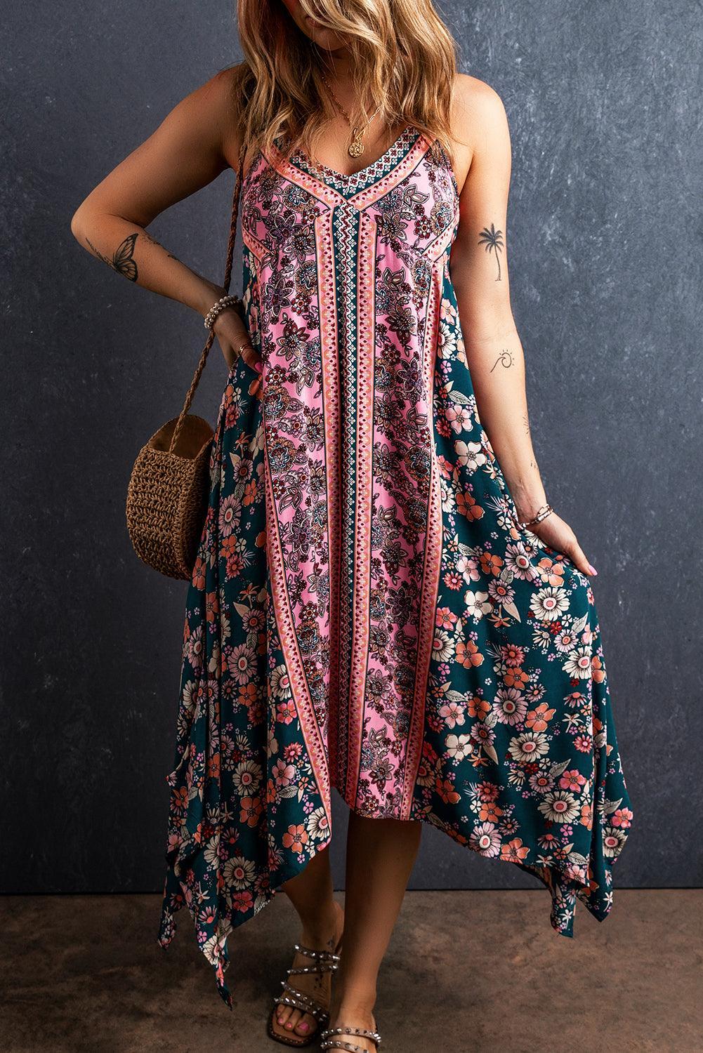 Mila™ – Boho-Kleid mit Patchwork-Print