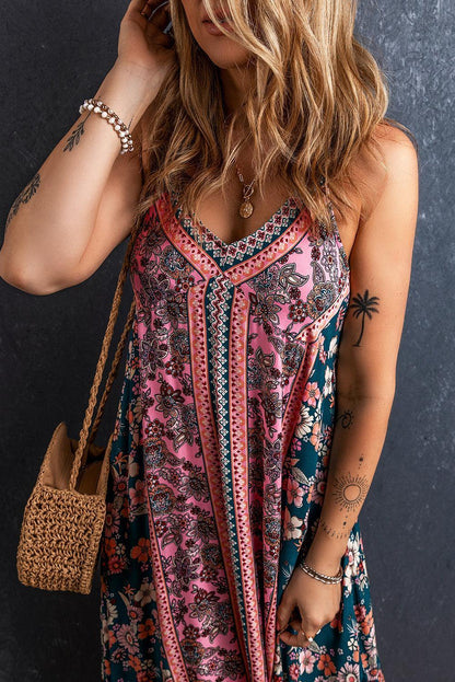 Mila™ – Boho-Kleid mit Patchwork-Print